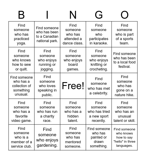 Pharmd Bingo Card