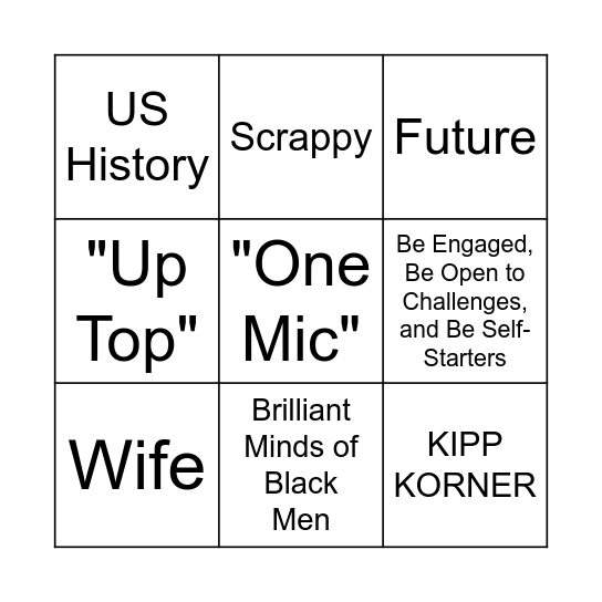 About Foulks Bingo Card