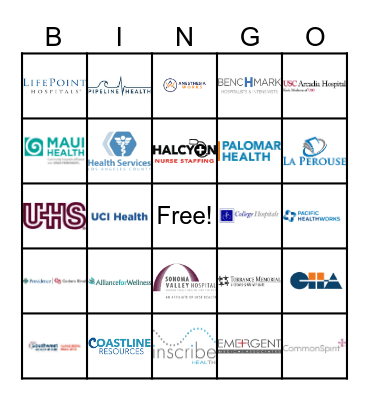 Benchmark Bingo Card