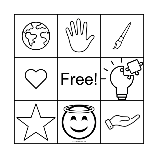 What is a Leader? Bingo Card