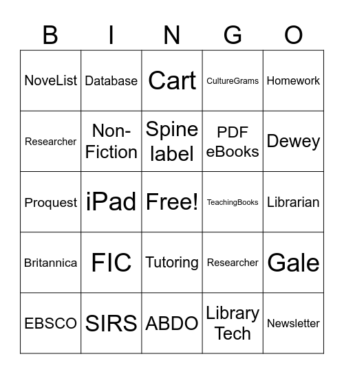 STEAM Club Bingo Card