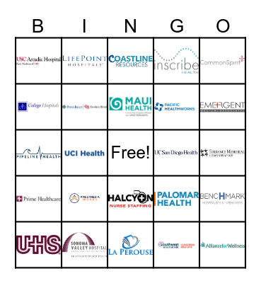 Benchmark BINGO Card