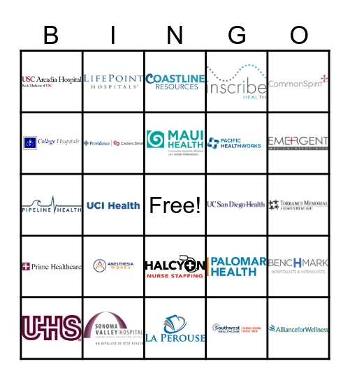 Benchmark BINGO Card