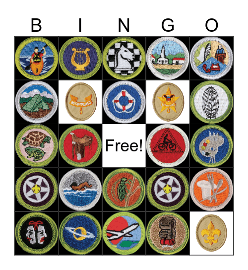 Scout Bingo Card