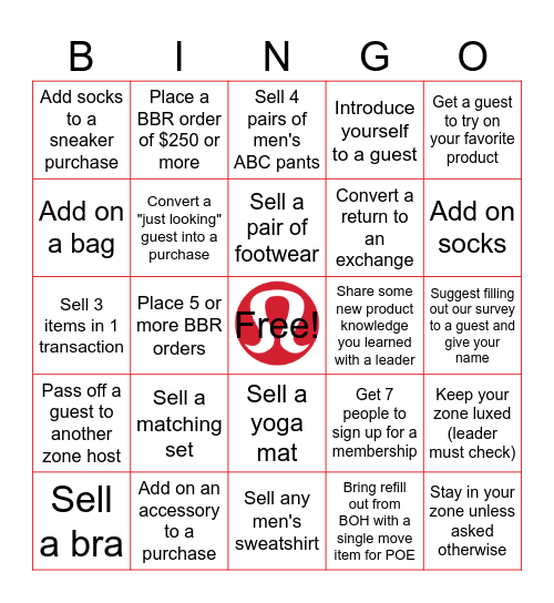 Labor Day! Bingo Card