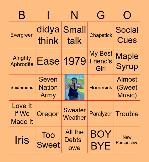 charlotte staples 💋 Bingo Card