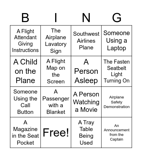 Lyla's Bingo Card Bingo Card