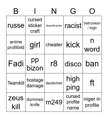 Office Bingp Bingo Card