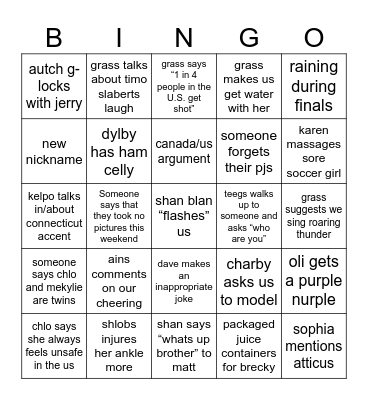 slaybour day Bingo Card