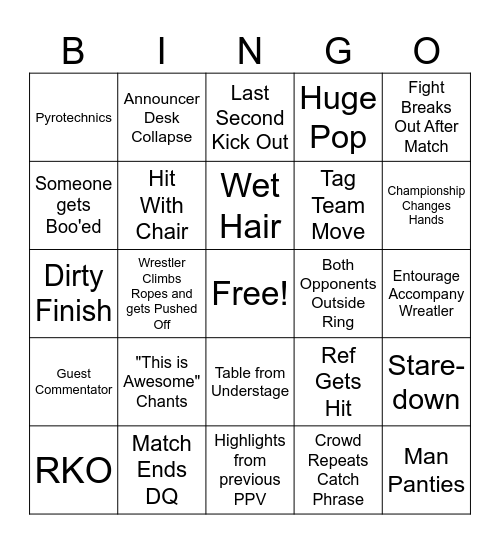 Bash in Berlin Bingo Card