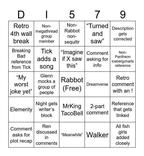 Emi4 Bingo 4 Bingo Card