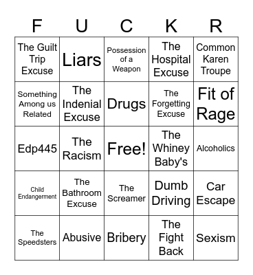 Dumb Idiot Videos List Bingo Card