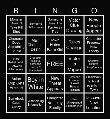 From Bingo Card