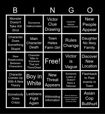 From Bingo Card