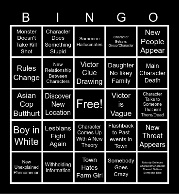 From Bingo Card