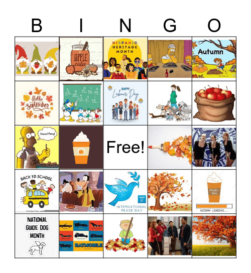 Sept Batch 2 Bingo Card
