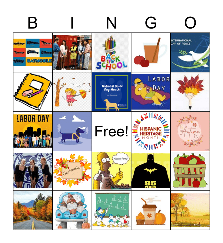 Sept Batch 3 Bingo Card