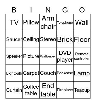 BB3 Unit 3 Bingo Card