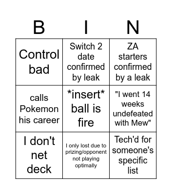 George wanted a Simon bingo Card
