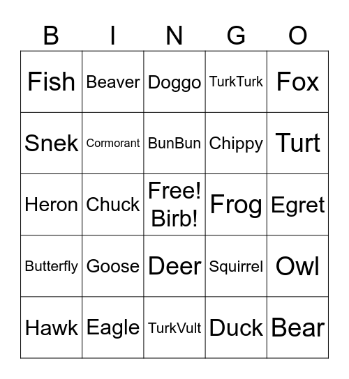 Sporty and Adventurous Bingo Card