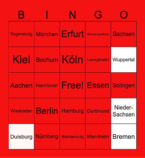 #MessermanBingo Card