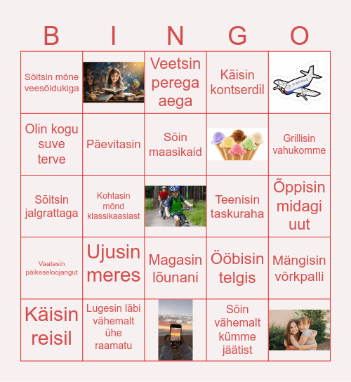 Suvebingo Card