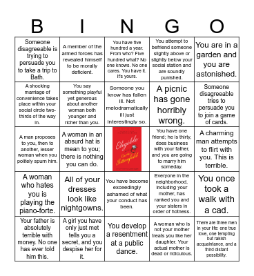 #EligibleBook Bingo Card