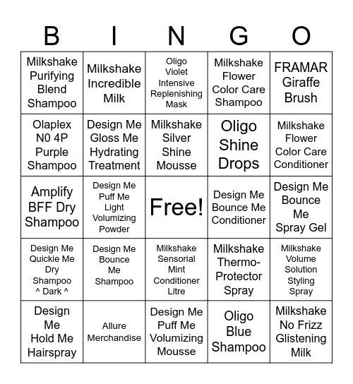 🍂 Allure September/October BINGO 🍂 Bingo Card