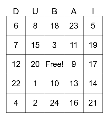 Amber's Farewell Party Bingo Card