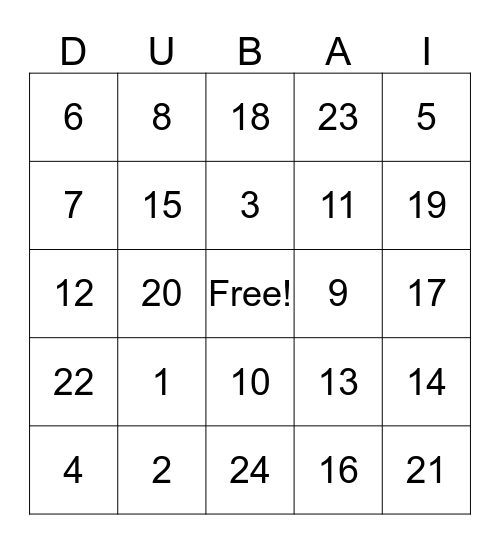 Amber's Farewell Party Bingo Card