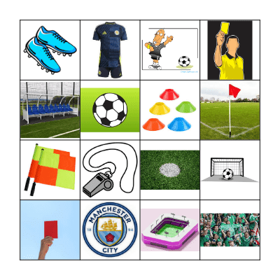 FOOTBALL Bingo Card