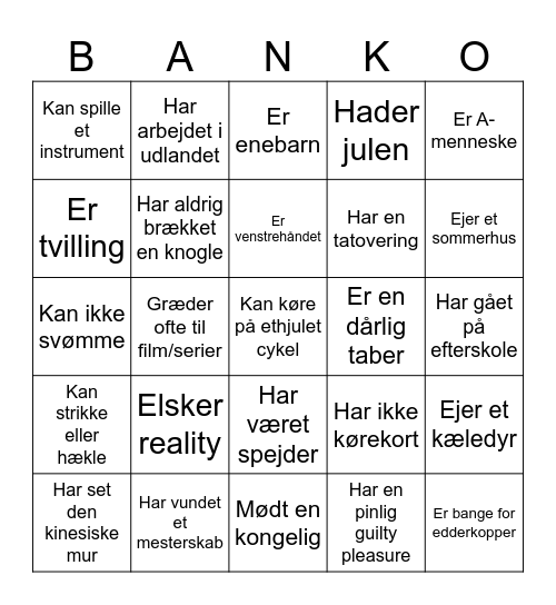 Kontorets Dag - PUMP - 10. sep. 2024 Bingo Card