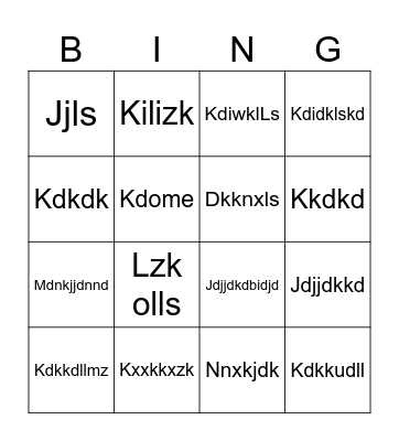 Jocs Florals 2024 Bingo Card