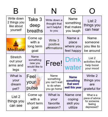 IPMH BINGO Card