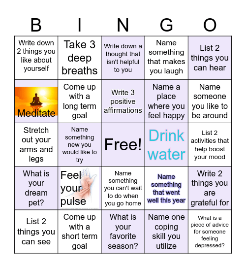 IPMH BINGO Card