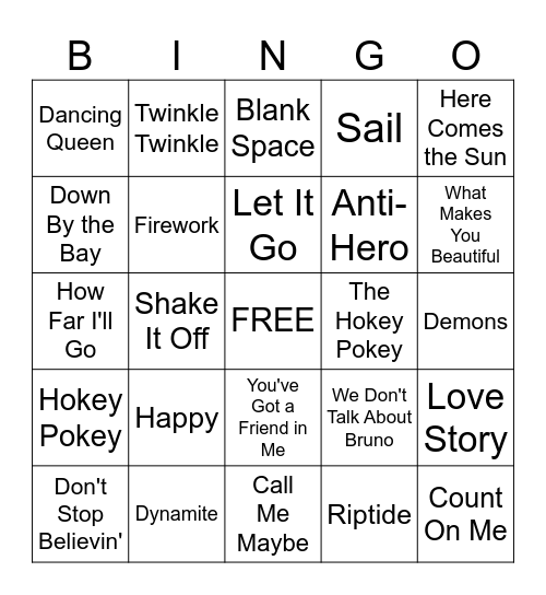 ESP BINGO Card