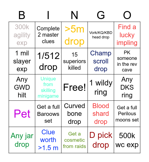 420 Mafia Bingo Card