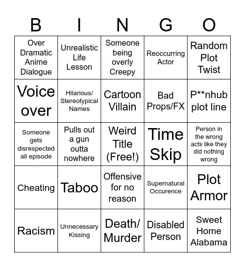 Tomorrow's Teachings Bingo Card