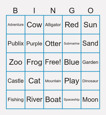 MCM BINGO Card