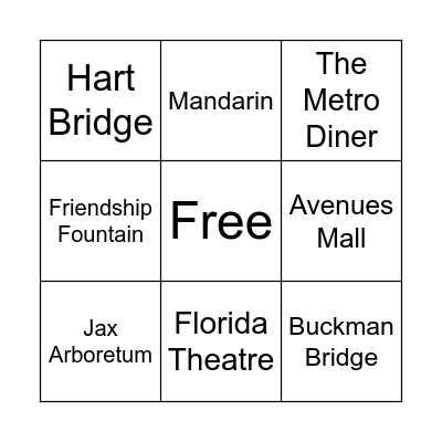 904 BINGO Card