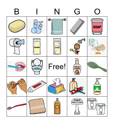 Hygiene BINGO Card