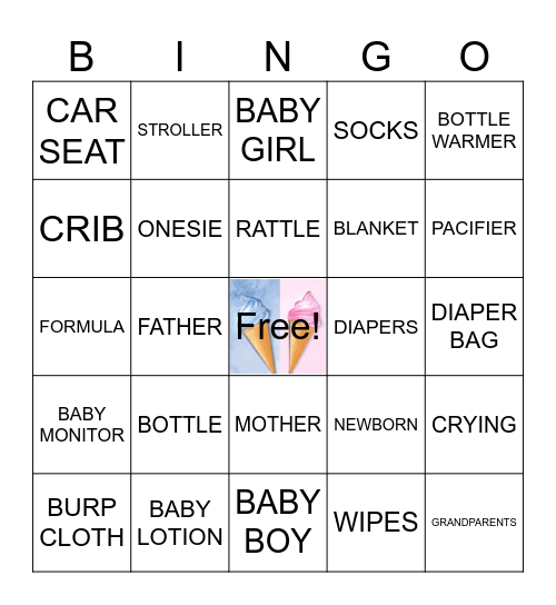 What's the Scoop? Bingo Card