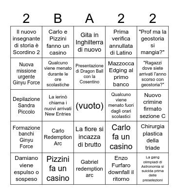 2024-2025 Bingo Card