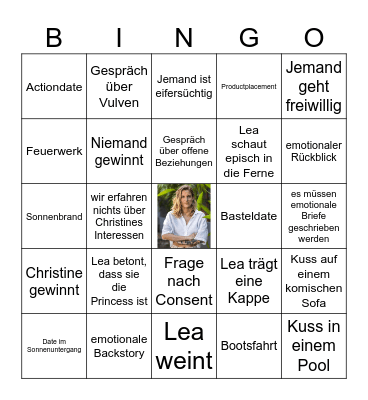Princess Charming Finale´24 Bingo Card