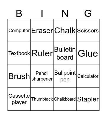 BB 2 Unit 3 Bingo Card