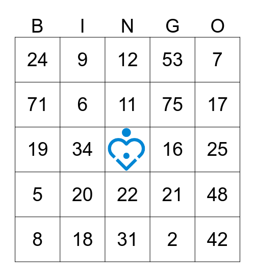 Moreland Ob-Gyn Bingo Bonanza Bingo Card