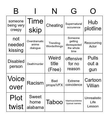 Tomorrow's Teachings BINGO Card