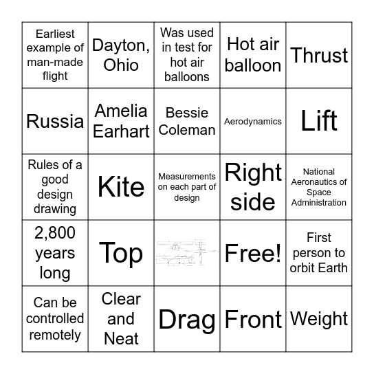 Review Bingo Card