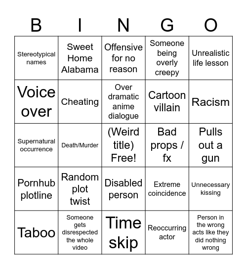 Tommorows teachings Bingo Card
