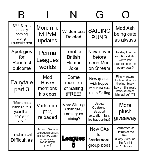 Summer Summit 2024 Bingo Card